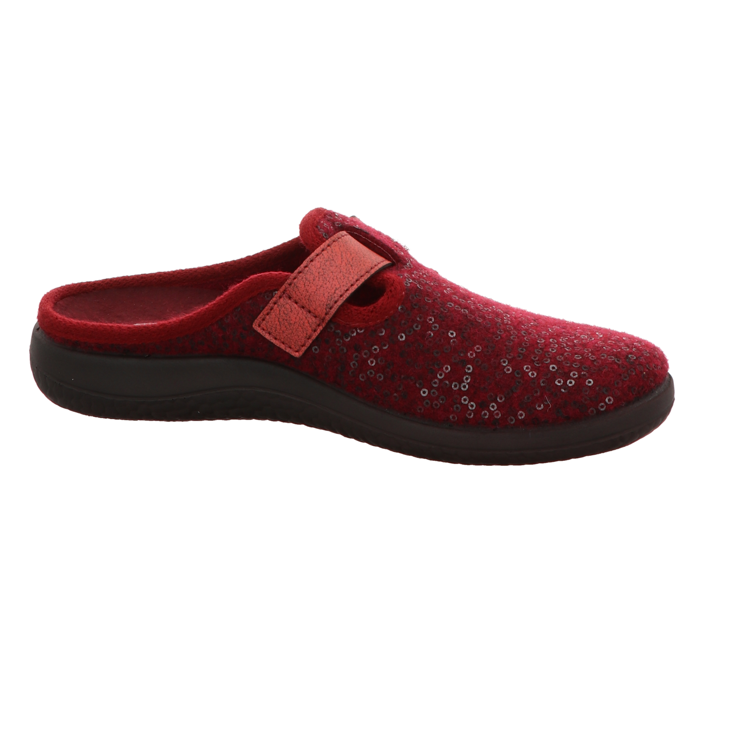 Rohde Damen Pantoffel Bari in rot