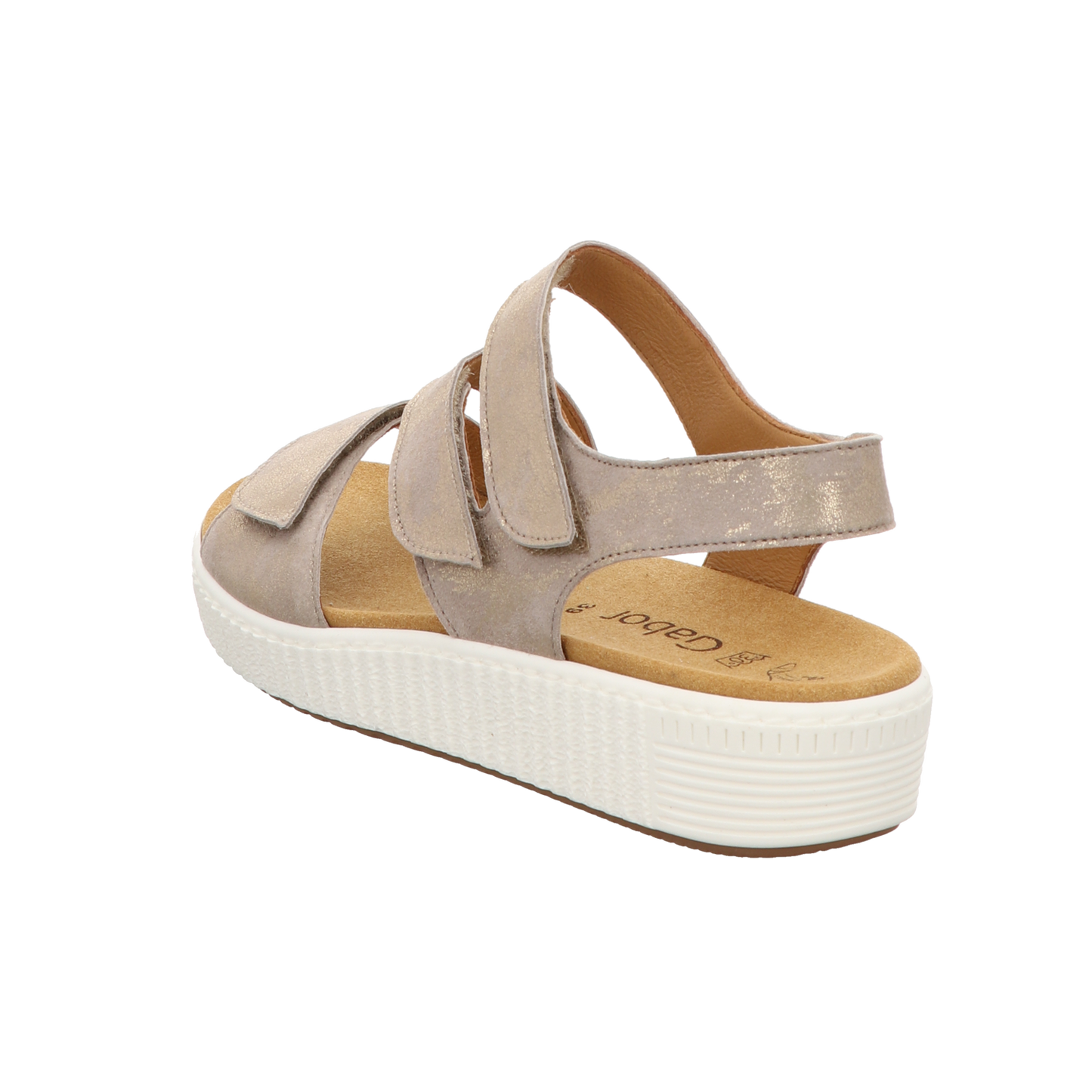 Gabor Damen Sandale bequem  in beige