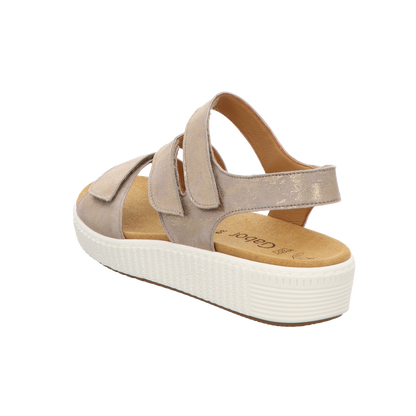 Gabor Damen Sandale bequem  in beige