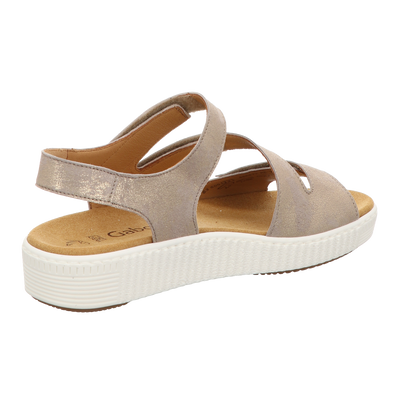 Gabor Damen Sandale bequem  in beige