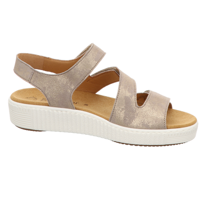 Gabor Damen Sandale bequem  in beige