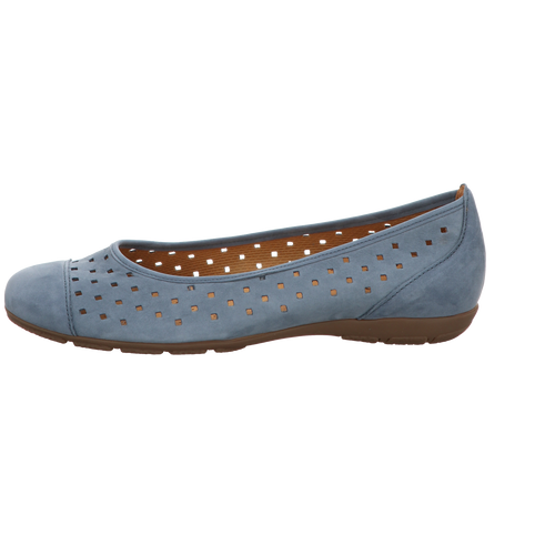 Gabor Damen Ballerina  in blau