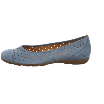 Gabor Damen Ballerina  in blau