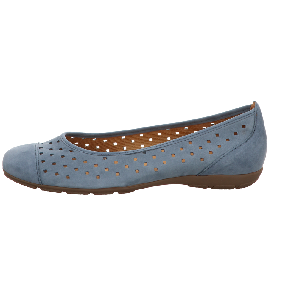 Gabor Damen Ballerina  in blau