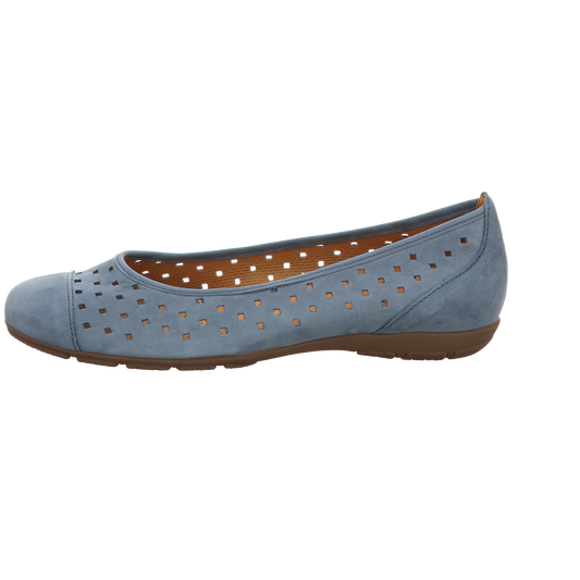 Gabor Damen Ballerina  in blau