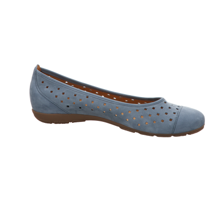 Gabor Damen Ballerina  in blau