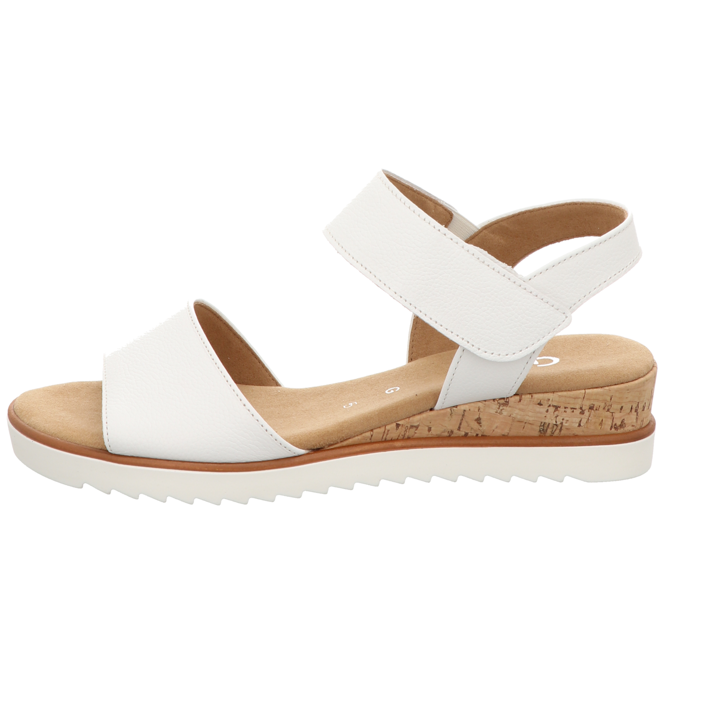 Gabor Damen Sandalette Genua in weiss