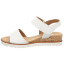 Gabor Damen Sandalette Genua in weiss