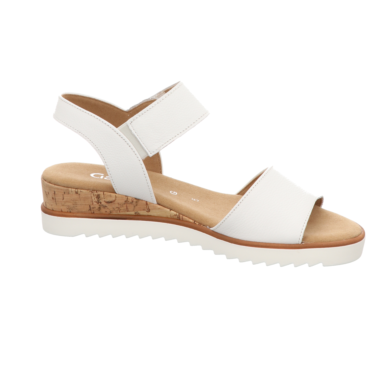 Gabor Damen Sandalette Genua in weiss