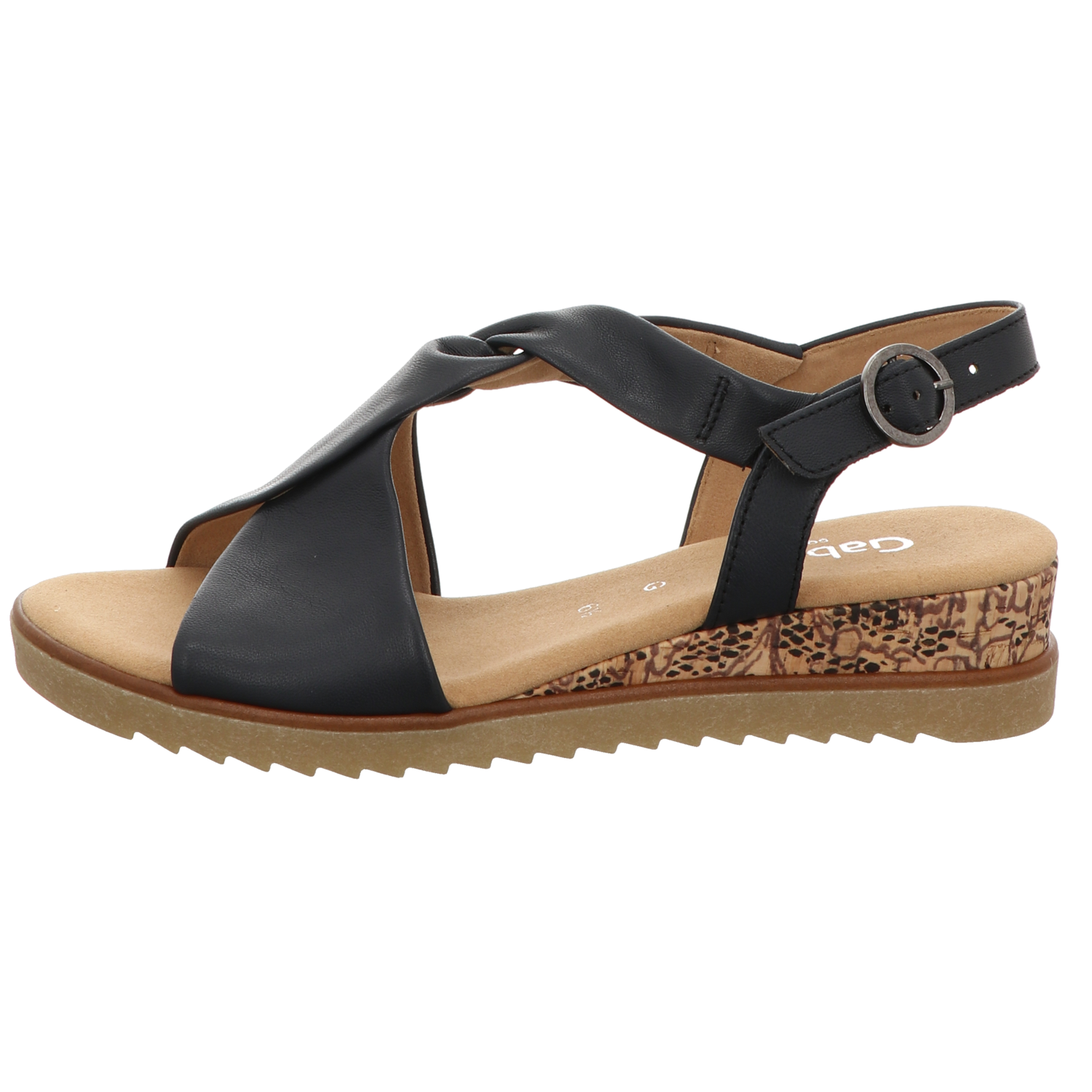 Gabor Damen Sandalette Genua in blau