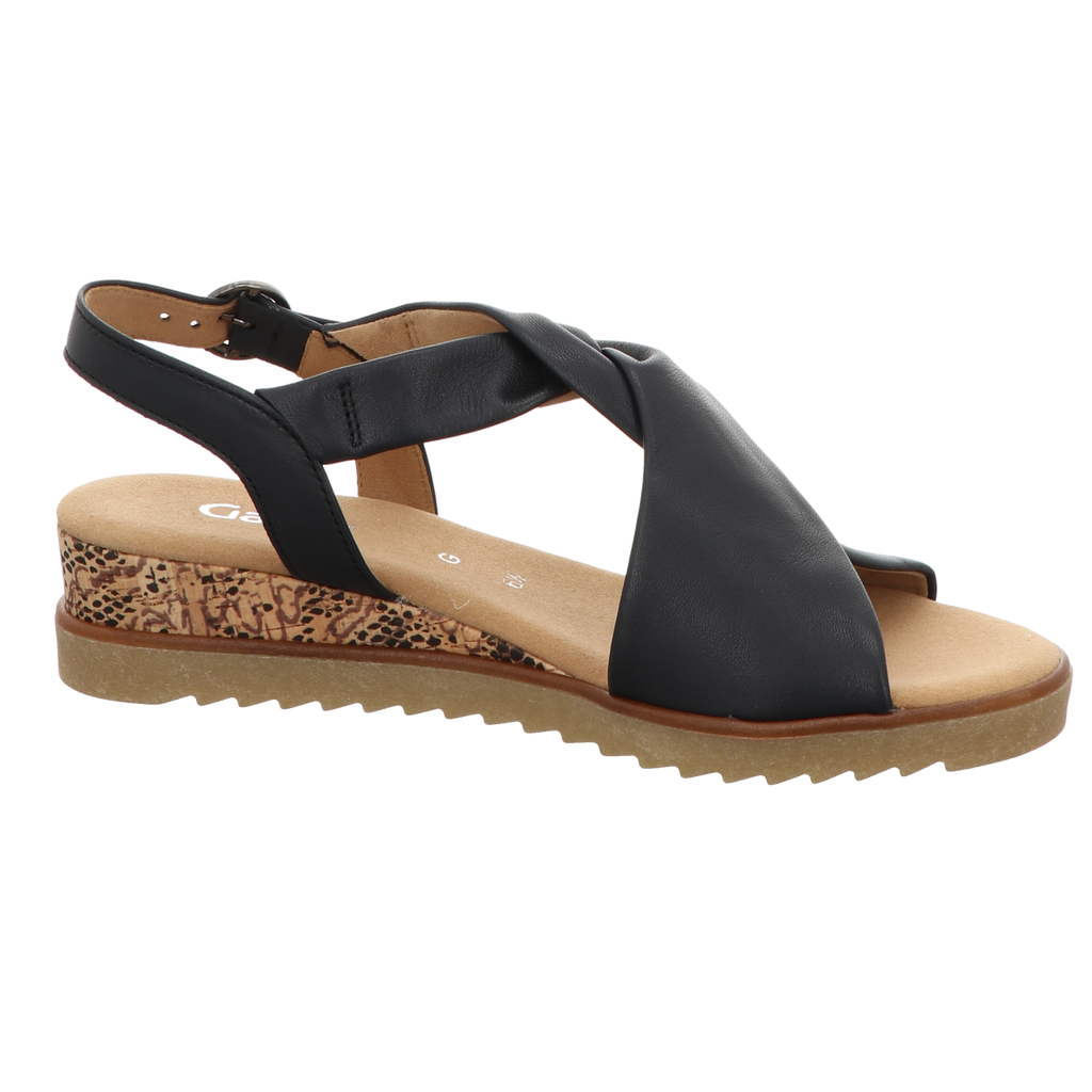 Gabor Damen Sandalette Genua in blau