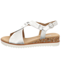 Gabor Damen Sandalette  in silber