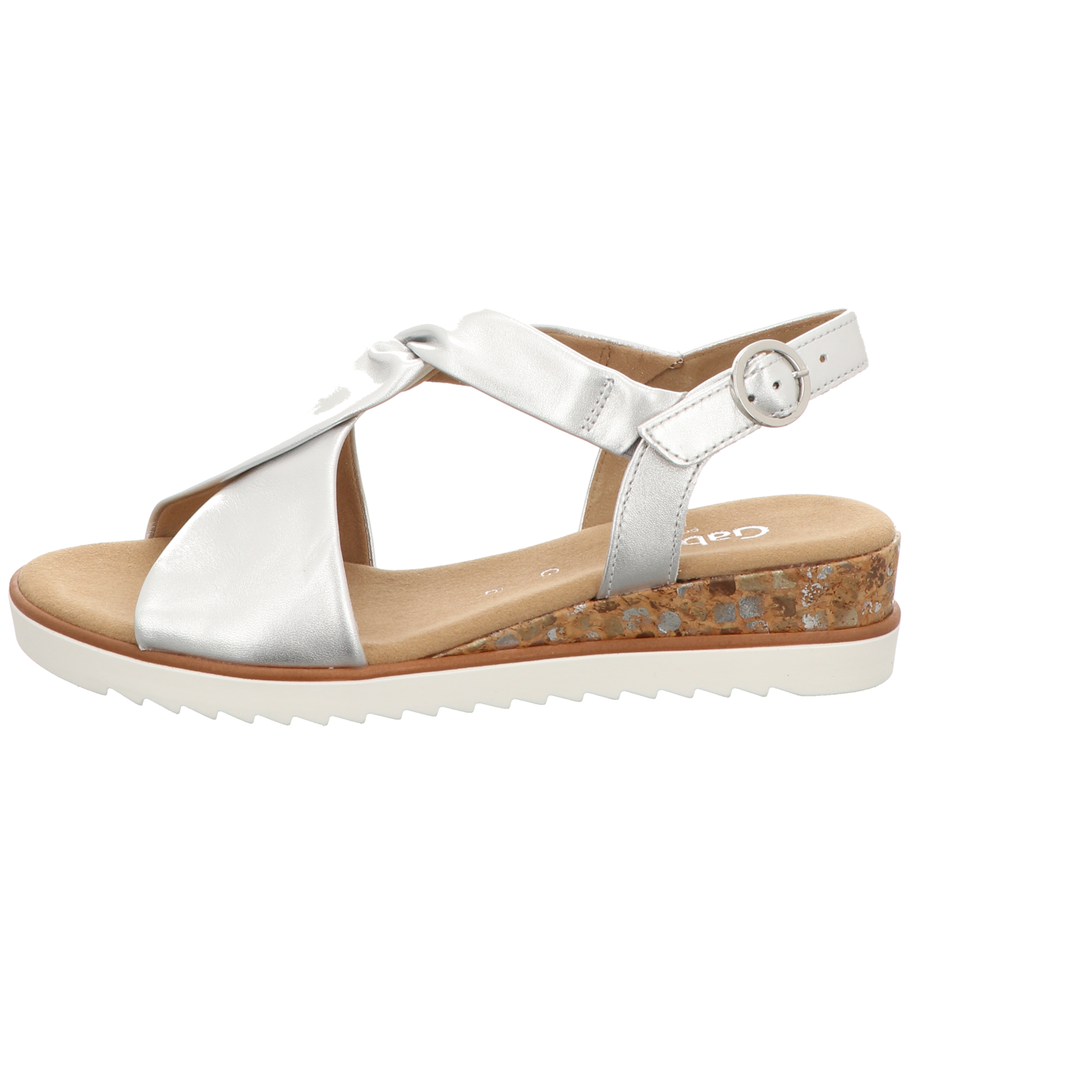 Gabor Damen Sandalette  in silber