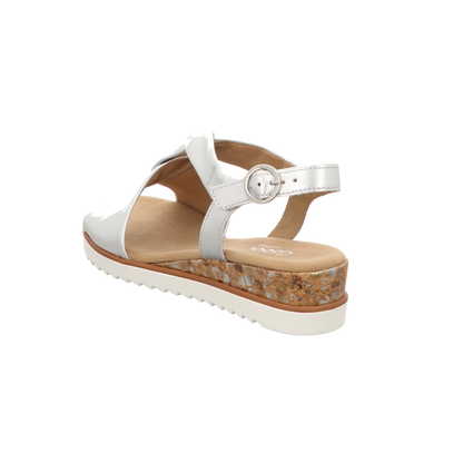 Gabor Damen Sandalette  in silber