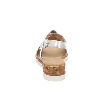 Gabor Damen Sandalette  in silber