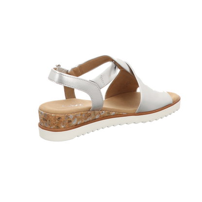 Gabor Damen Sandalette  in silber
