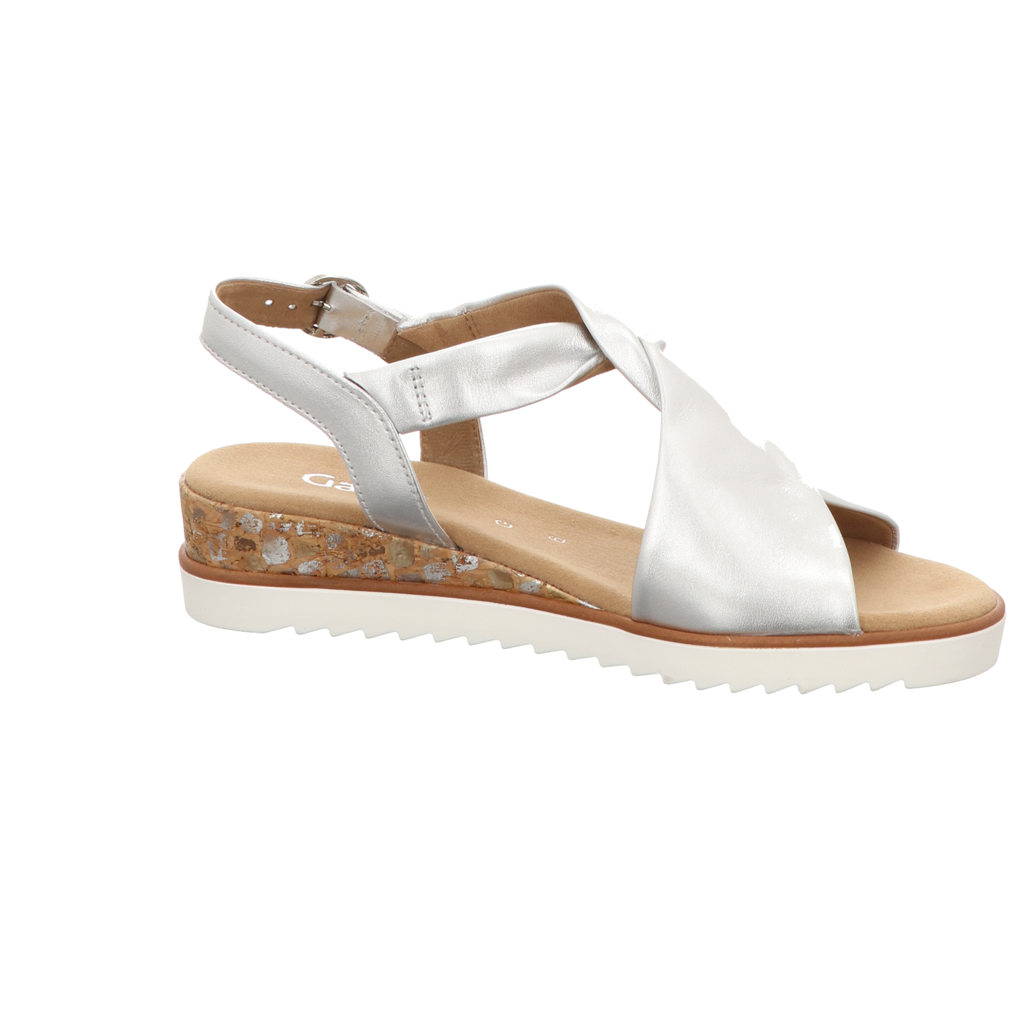 Gabor Damen Sandalette  in silber