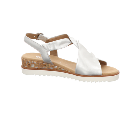 Gabor Damen Sandalette  in silber