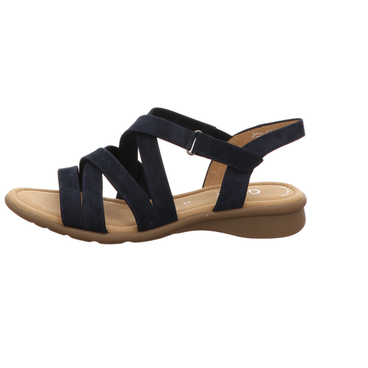 Gabor Damen Sandalette Florenz in blau