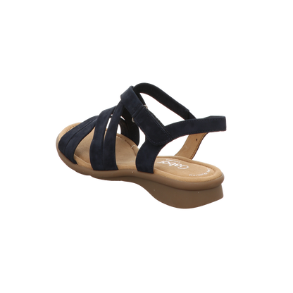 Gabor Damen Sandalette Florenz in blau