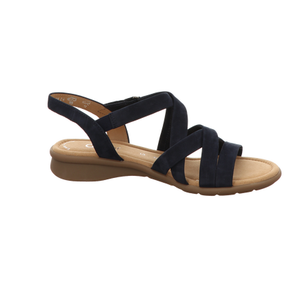 Gabor Damen Sandalette Florenz in blau