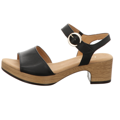 Gabor Damen Sandalette Kreta in schwarz