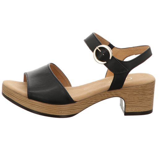 Gabor Damen Sandalette Kreta in schwarz