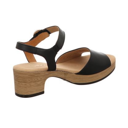 Gabor Damen Sandalette Kreta in schwarz