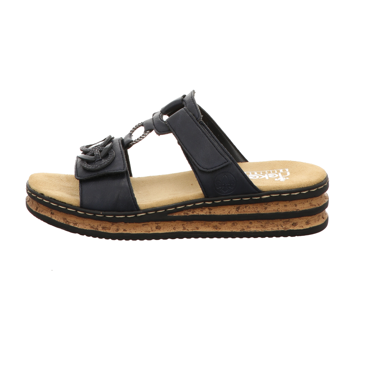 Rieker Damen Pantolette  in blau