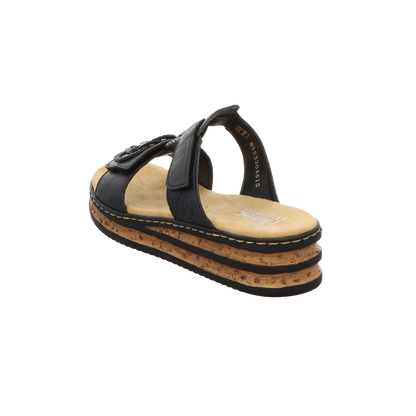 Rieker Damen Pantolette  in blau