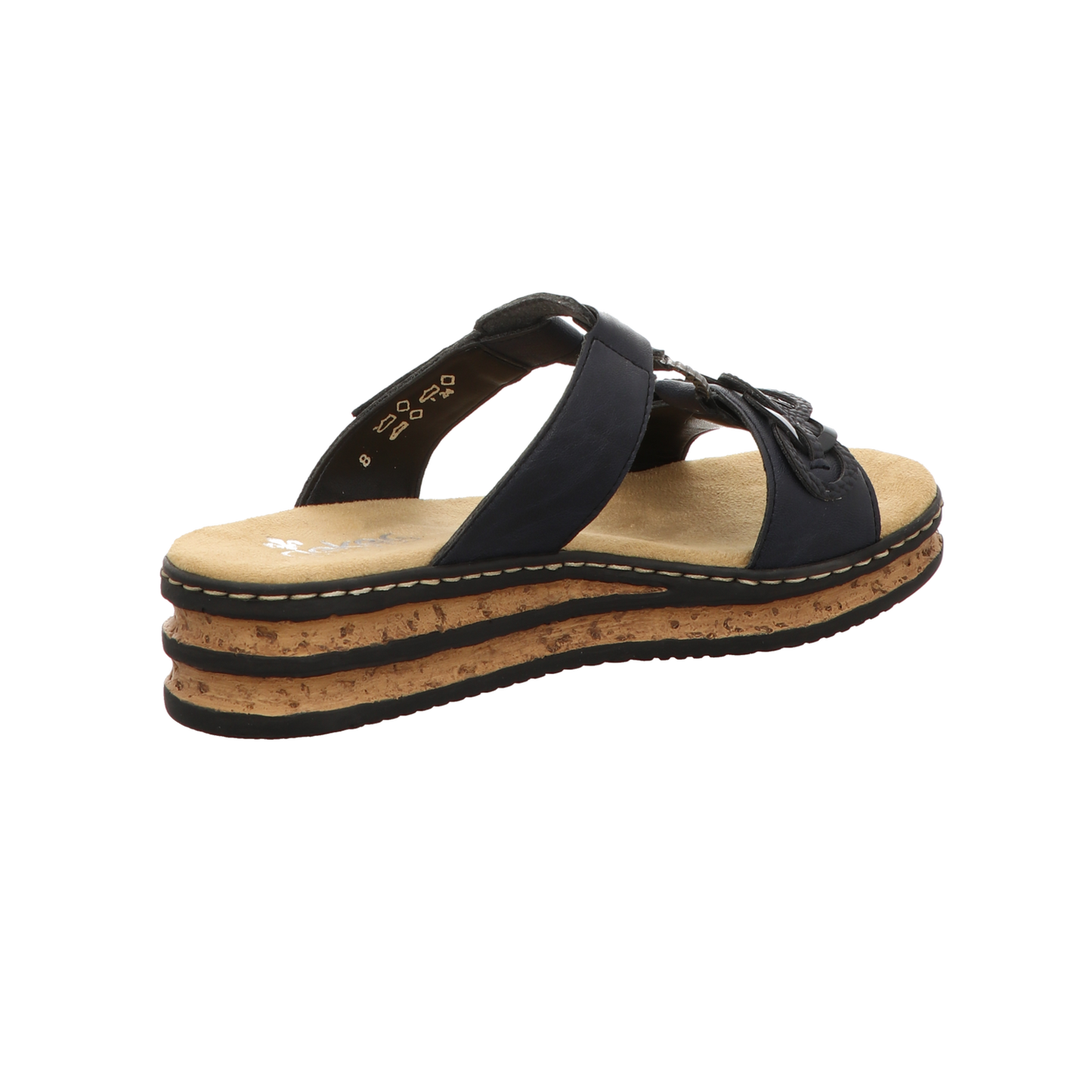 Rieker Damen Pantolette  in blau