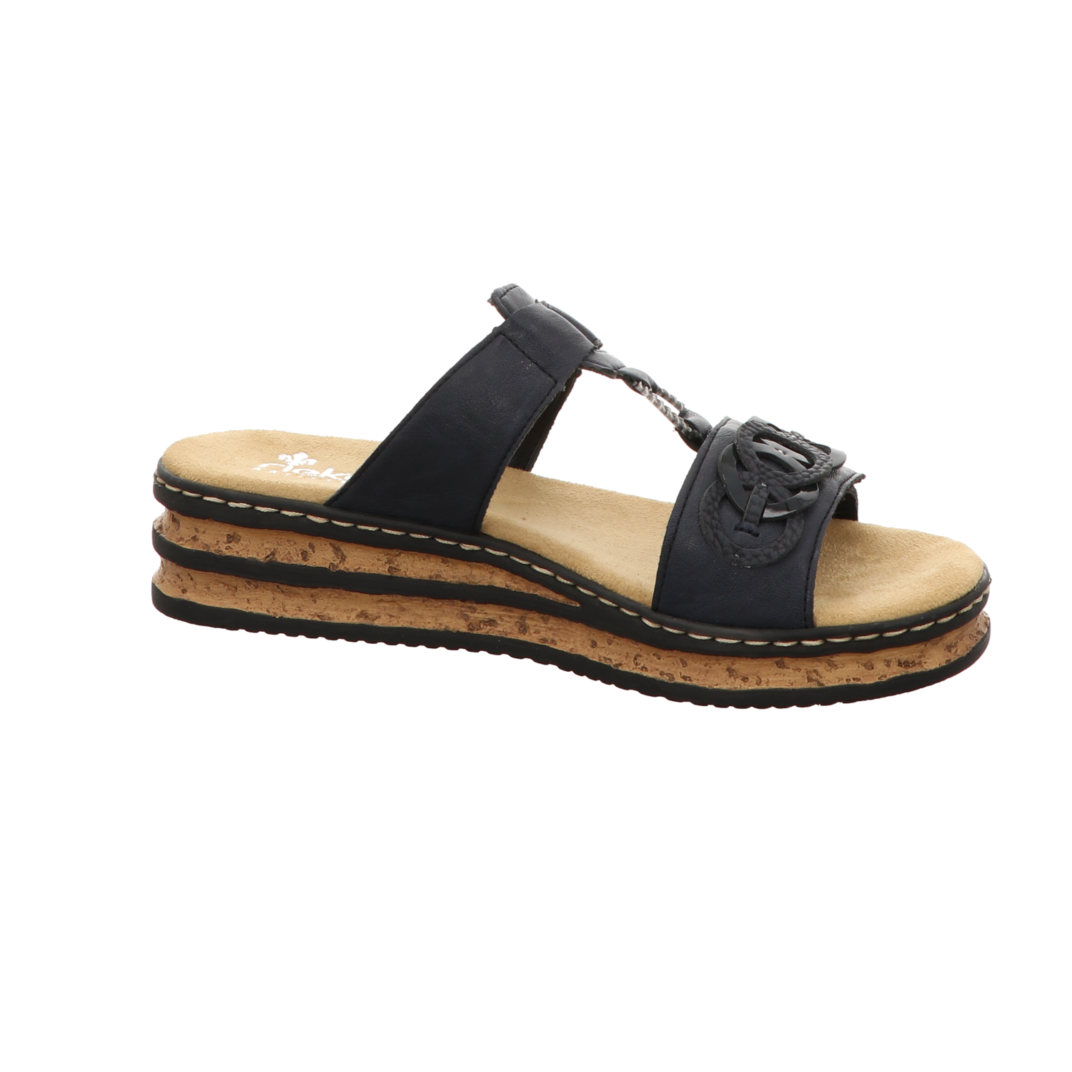 Rieker Damen Pantolette  in blau