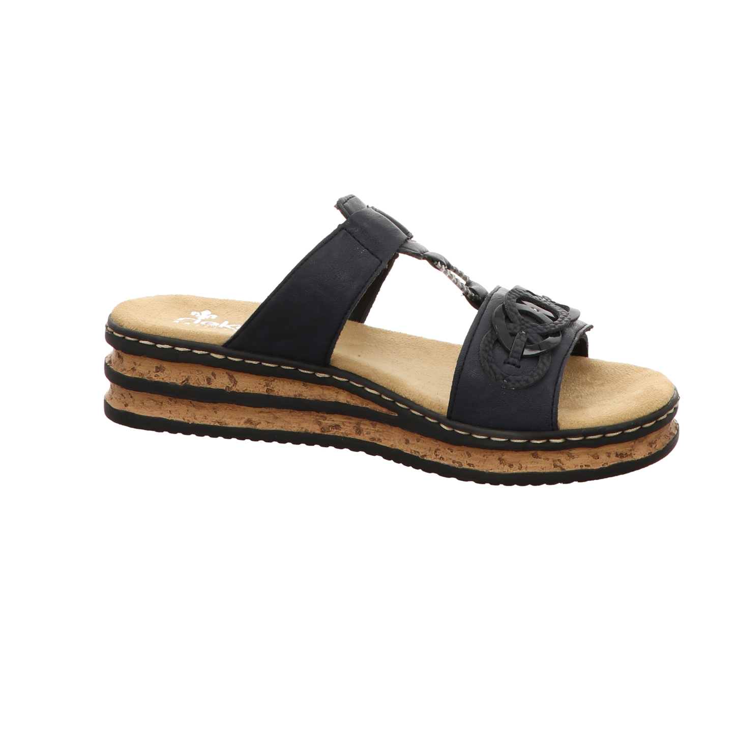 Rieker Damen Pantolette  in blau