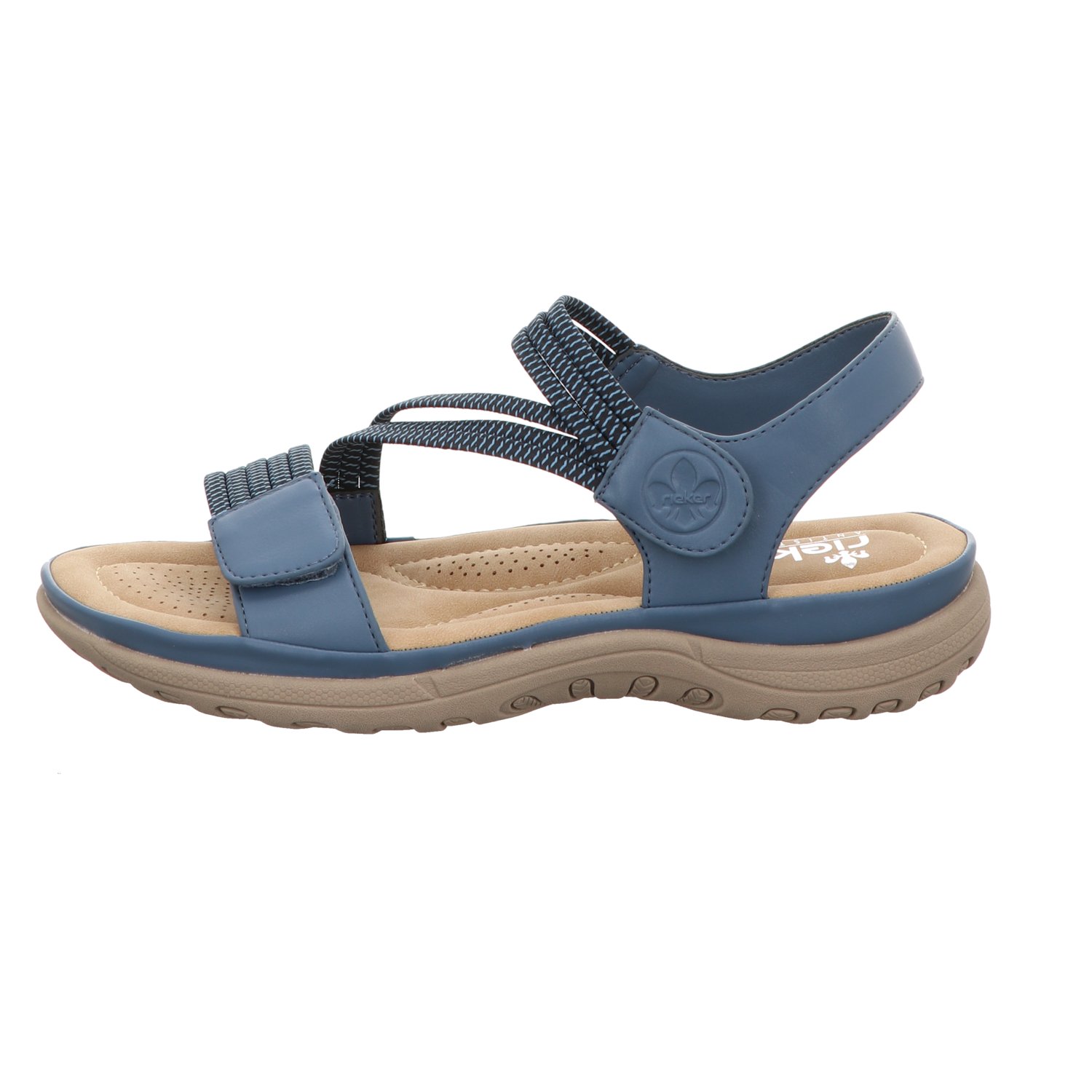 Rieker Damen Sandalette  in blau