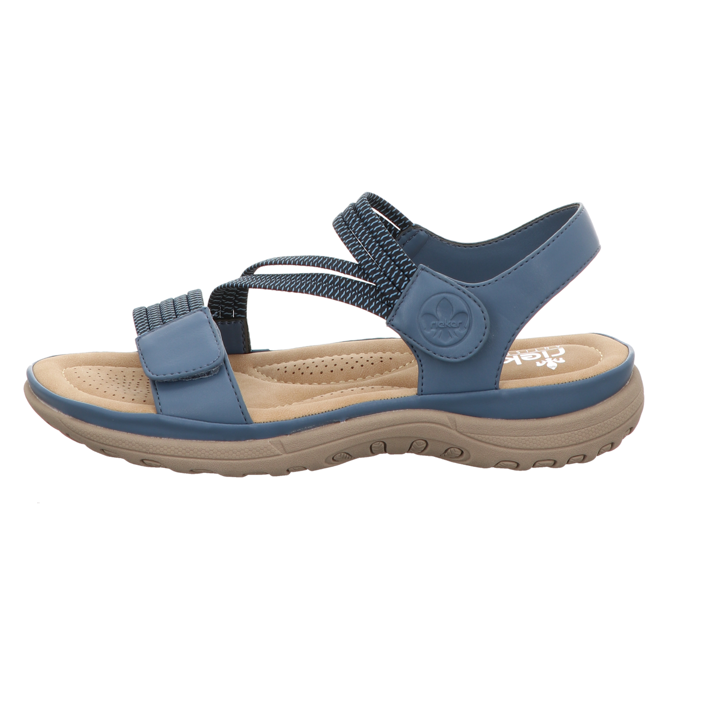 Rieker Damen Sandalette  in blau