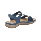 Rieker Damen Sandalette  in blau