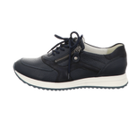 Waldläufer Damen Schnürschuh bequem H-Vicky in blau