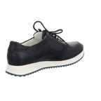 Waldläufer Damen Schnürschuh bequem H-Vicky in blau