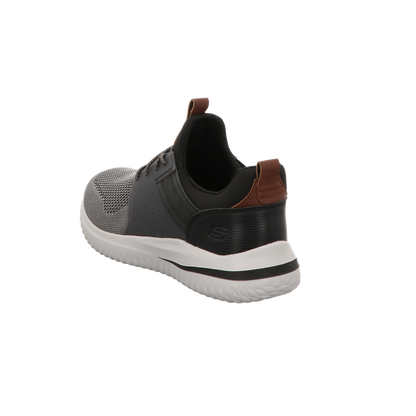 Skechers Herren Slipper Delson 3.0 Cicada in grau