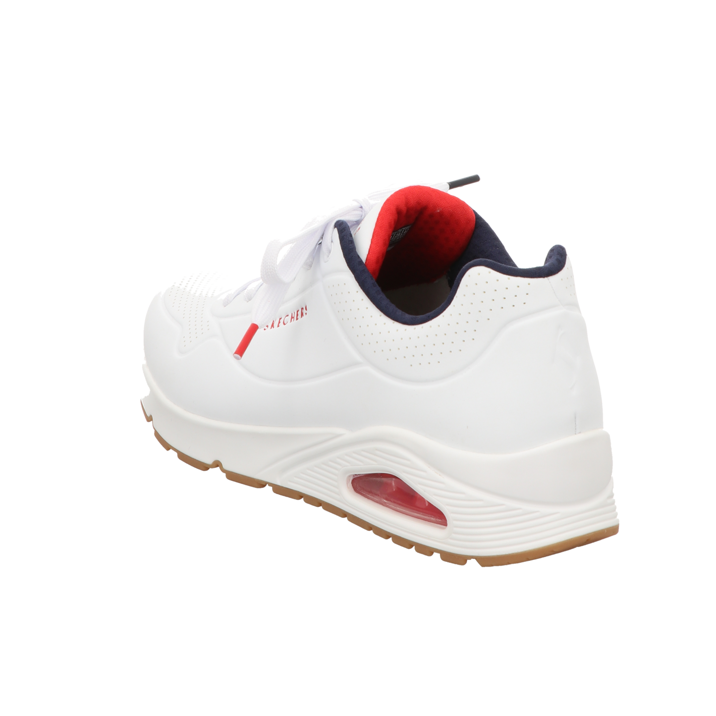 Skechers Herren Schnürschuh Uno Stand On Air in weiss