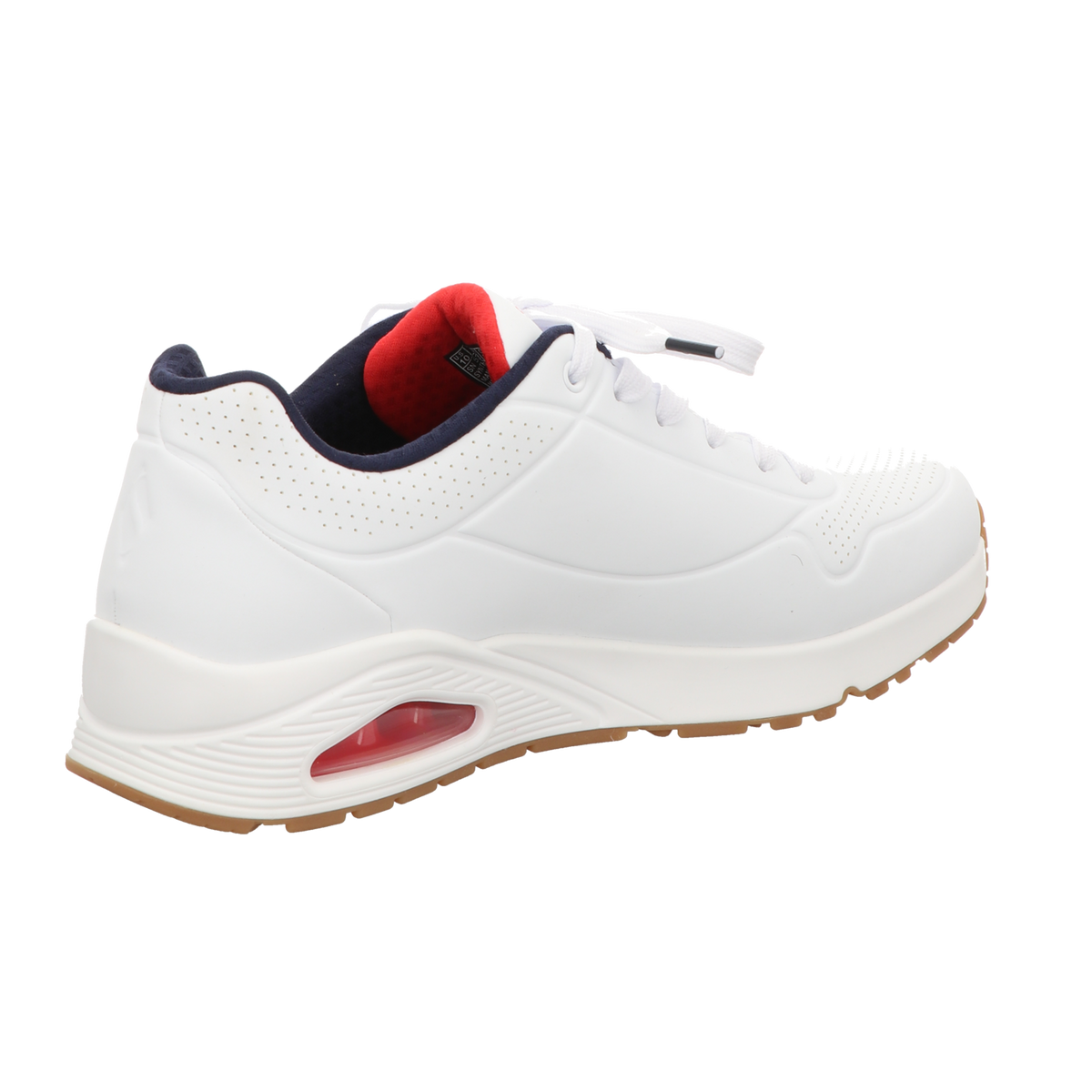 Skechers Herren Schnürschuh Uno Stand On Air in weiss