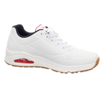 Skechers Herren Schnürschuh Uno Stand On Air in weiss