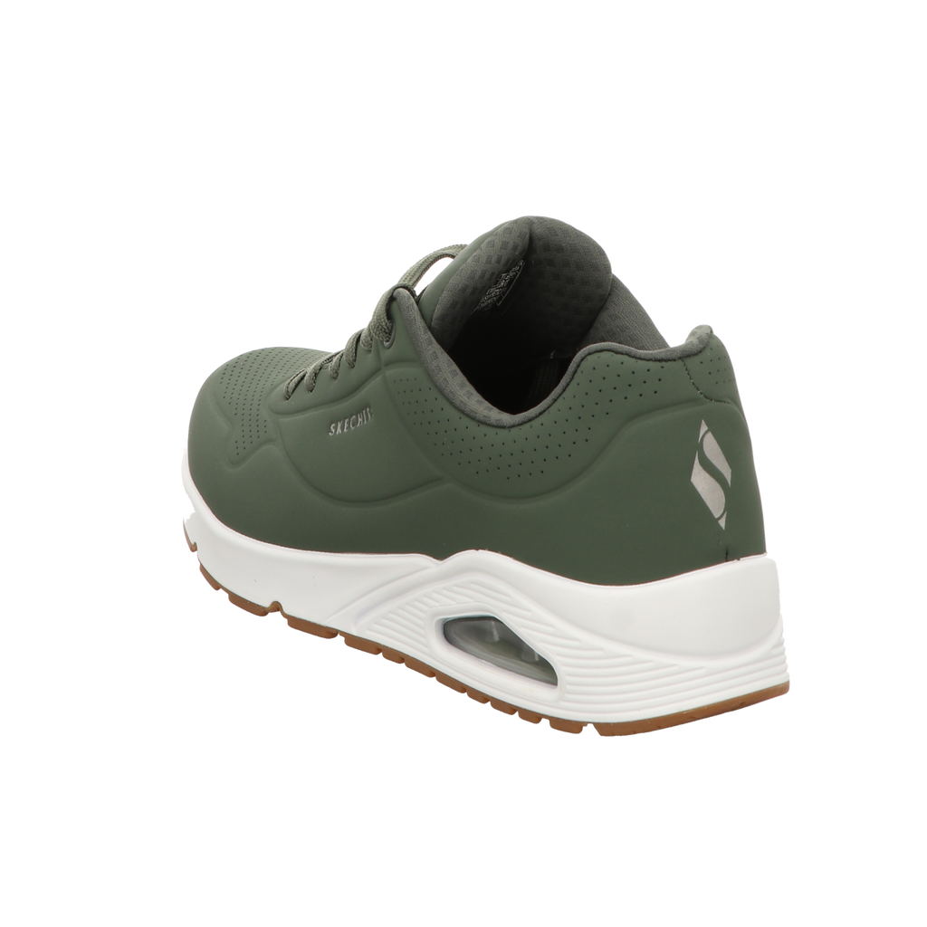 Skechers Herren Schnürschuh Uno Stand On Air in gruen