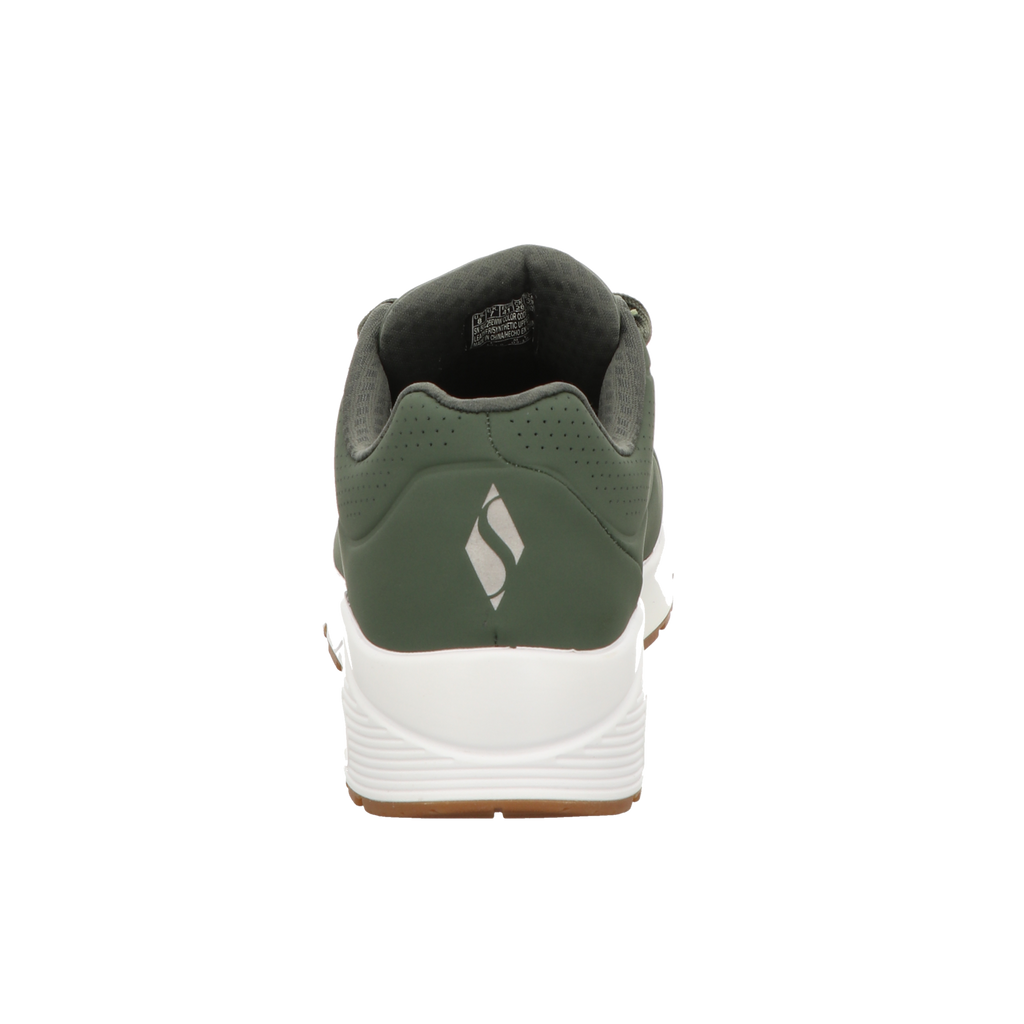 Skechers Herren Schnürschuh Uno Stand On Air in gruen