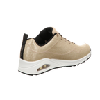Skechers Damen Schnürschuh Uno Diamond Shatter in gold
