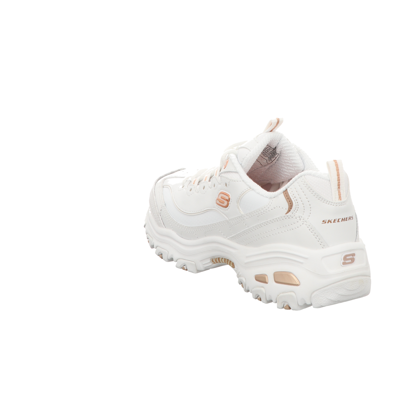 Skechers Damen Schnürschuh D'lites Fresh Start in weiss