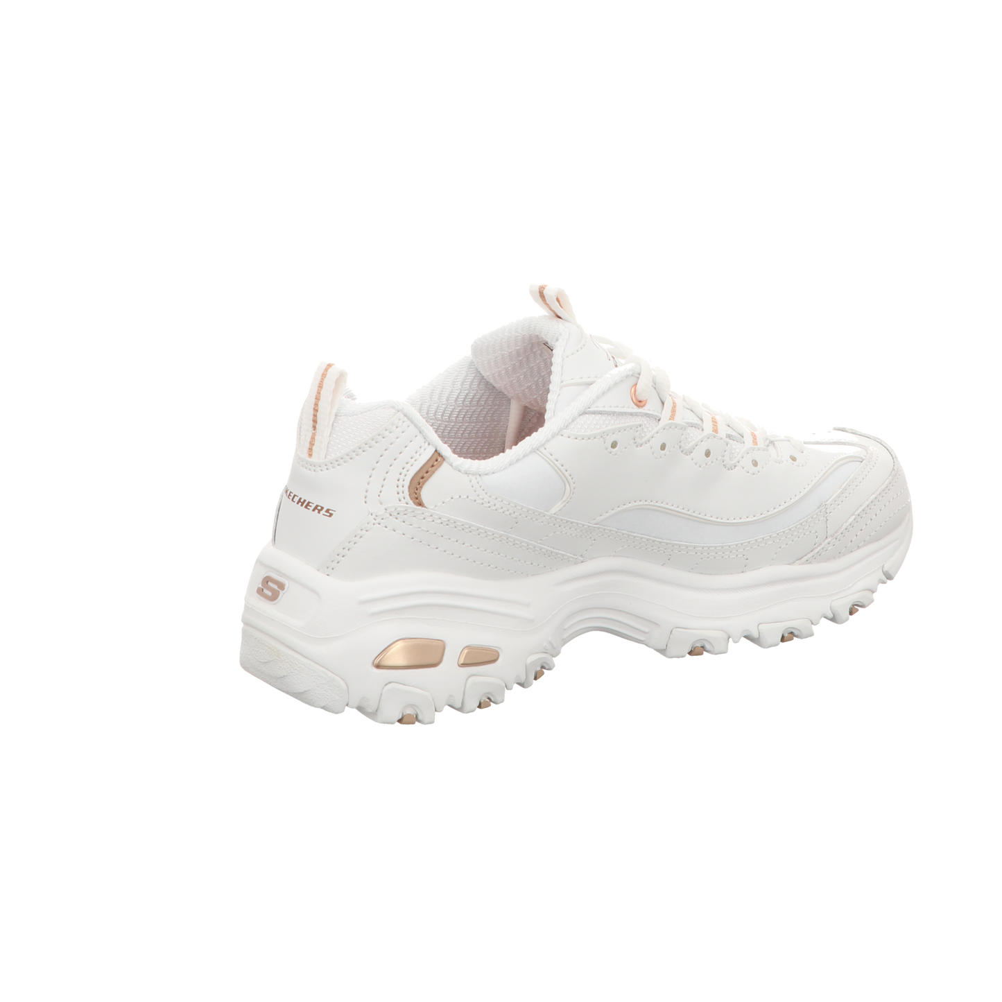 Skechers Damen Schnürschuh D'lites Fresh Start in weiss