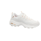 Skechers Damen Schnürschuh D'lites Fresh Start in weiss