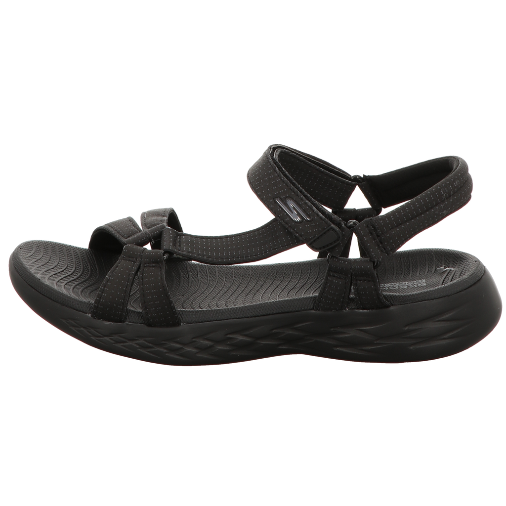 Skechers Damen Sandalette On-The-Go 600 Brilliancy in schwarz