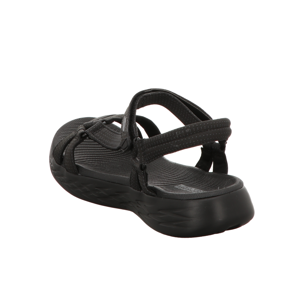 Skechers Damen Sandalette On-The-Go 600 Brilliancy in schwarz